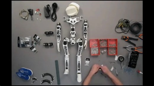 人形机器人——开源推荐Poppy Humanoid