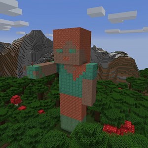 From humble roofs to massive domes, and from swirling spires to especially heroic statues: the slowly-oxidizing copper block will bring life to whatever build you set your mind to! Learn all about this all-new ore for Caves & Cliffs: Part I: redsto.ne/copper | Minecraft