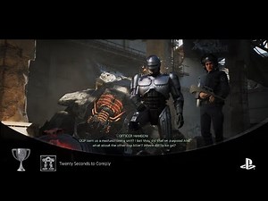 Twenty Seconds To Comply Trophy- Robocop: Rogue City (PS5 Pro)