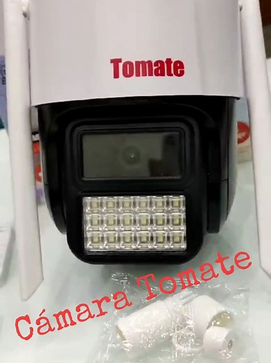 Cámara de Seguridad Tomate con Visibilidad 360 Grados