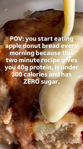 Receta de Pan Donut de Manzana para Pérdida de Peso