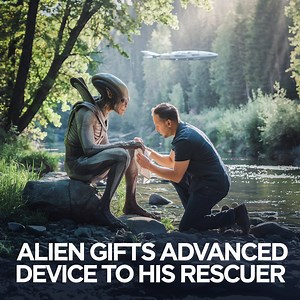 This Man Encountered Alien Race That Lived 12 Light-Years From Earth, Who Were Descendants Of Humans. Grateful Alien Shares Advanced Tech with the Man Who Saved Him. | Mysteries Unraveled