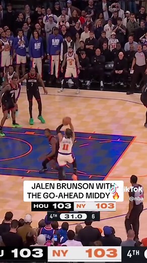 Jalen Brunson's Game-Winning Shot Highlights