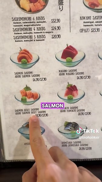 Comparing Sashimi Types: Protein, Fat, and Calories