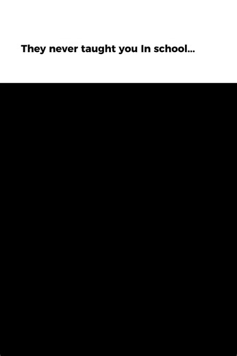 They teach you how to fit in, but they don’t teach you how to stand out. 🧠 Unlearning everything I was told was
