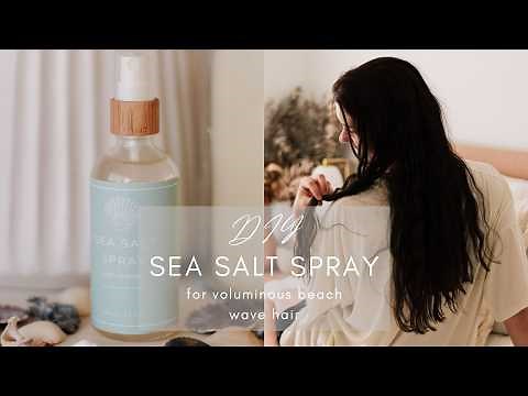 DIY Sea Salt Spray | Voluminous Beach Wave Hair (Doesn't Dry Out Hair!)