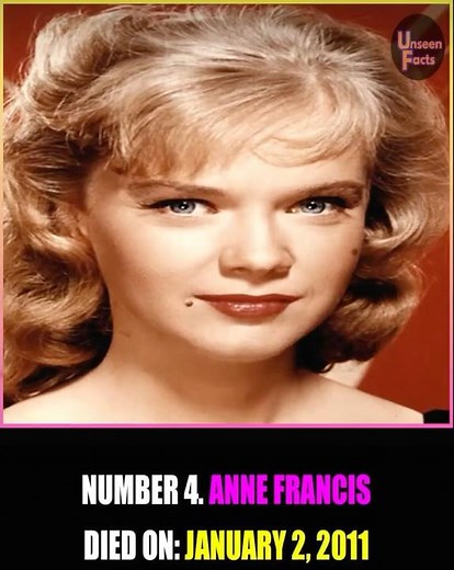 Remembering Anne Francis, star of Forbidden Planet and Honey West, who has died at 80. #annefrancis