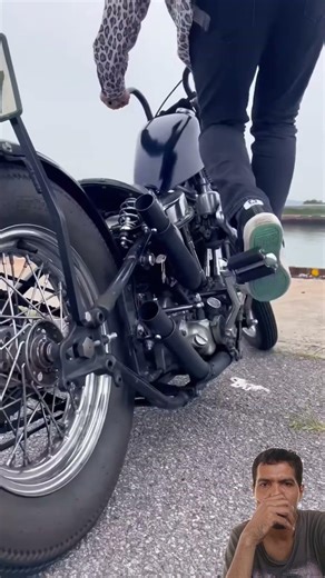 Pure Sound: Vintage Harley Kickstart 🏍️🔥