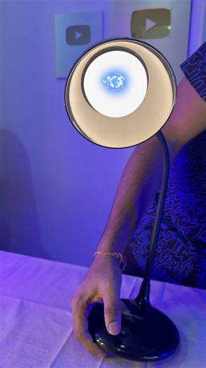 Best Rechargeable LED Table Study Lamp | 3 Colors | Dimmable #repost