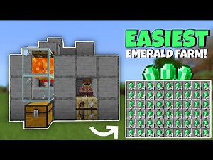 New Emerald Farm in Minecraft | Easy & Efficient