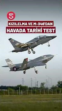 Historic test in the air with KIZILELMA and M-346!