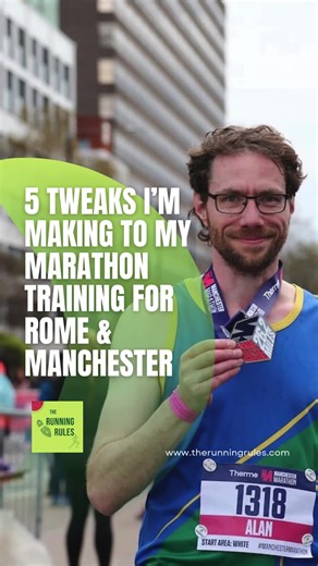 After 16 marathons, the basics of training, fuelling and mindset stay the same – but small tweaks can still move the needle. In Episode 154, I share five changes I’m making for Rome and Manchester: a controlled mileage bump via a weekly double, more track work, consistent strength classes, monthly massage, and a bit of low‑dose heat exposure, plus a few nutrition and recovery nudges. Got a 2026 marathon? Save this carousel, comment with the ONE tweak you’re going to try first, and listen to Epis