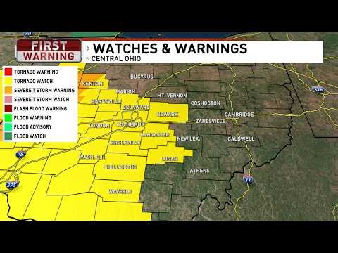 Live Radar: Severe weather expected to hit Central Ohio on Wednesday