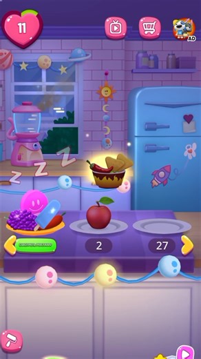 My talking Angela sleeping 😴 #mytalkingangela #sleeping #horror #scary #creepy #horrormovies