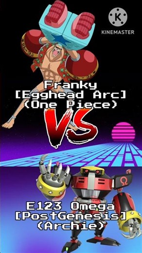Franky vs Post Genesis E-123 Omega #shorts