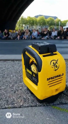 🚓SPREEWALD KlimakleberBrücke XXL 5000 Berliner Polizei präsentiert neue Einsatztechnik (KI-Satire)