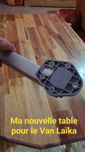 I'm replacing my Van Laika table with a homemade one.