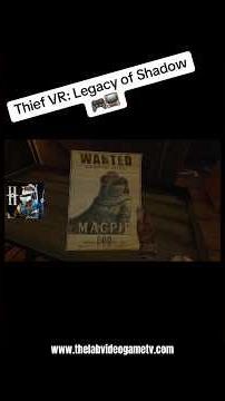 I’ve turned to a life of crime! #thelabvideogametv