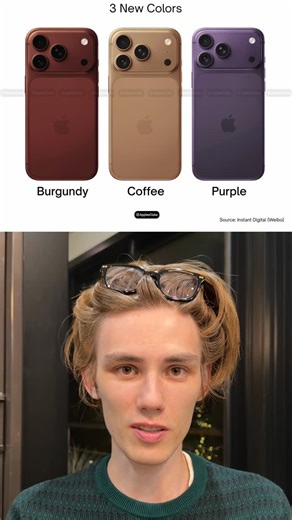 Tyler on Instagram: "If we don’t get a burgundy iPhone 18 I will start a petition #iphone18pro #iphone18"