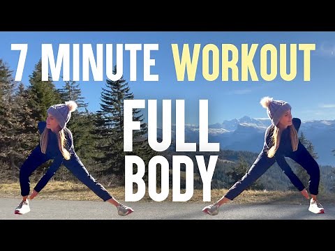 7 Minute Full Body Workout at Home - Low Impact Home Workout without Equipment - Just 7 Minutes