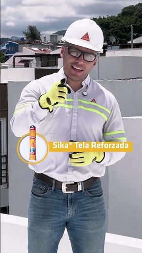 Reforzar tu sistema de impermeabilización acrílica | Sika® Tela Reforzada
