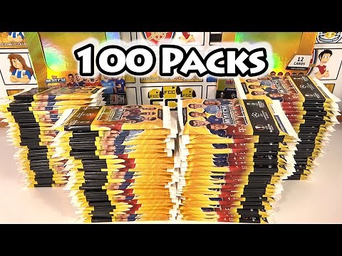 100 MATCH ATTAX 2021/22 Pack Opening | Trying To Complete A Binder | 100 PACKS | £200 Worth