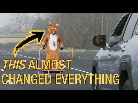 The IIHS test program that almost was: Kangaroo avoidance