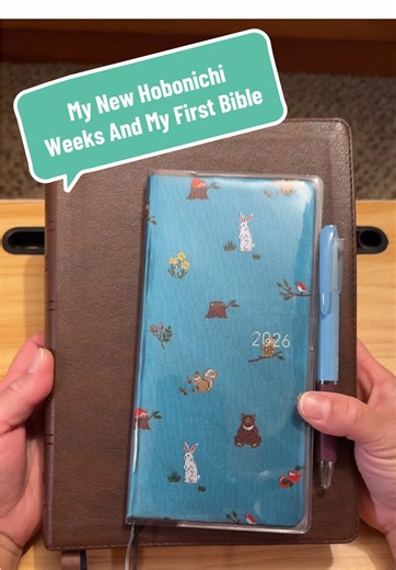 Unboxing My First Bible with Hobonichi Weeks