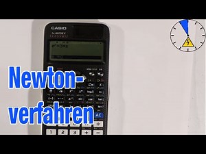 Gleichung lösen Newtonverfahren Casio fx 991 DEX Classwiz Tutorial German