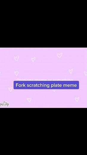Fork Scratching Plate Meme - Animation Fun