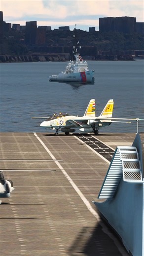 Incredible take off F-14 Tomcat from Aircraft Carrier #aviation #f14 | IronGaming