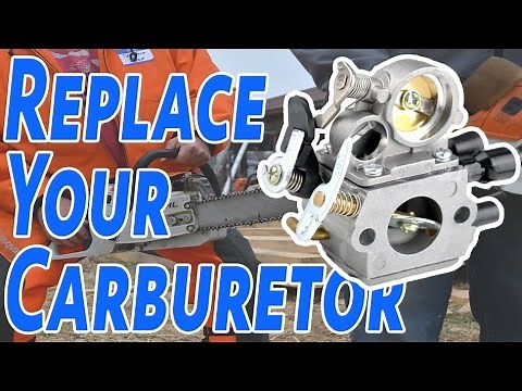 How to Replace a Carburetor on a Chainsaw