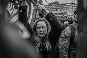 "It's A Revolution" Elizabeth Koch, The Viral Maced US Capitol Rioter From Knoxville, TN Is Actually From Maryland
