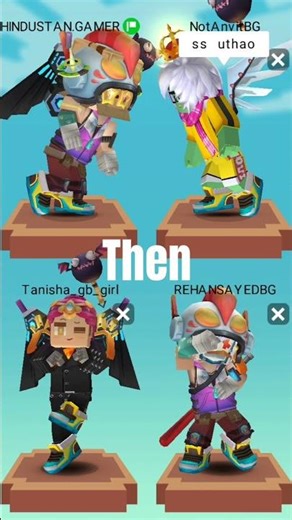 Blockman Go Now VS Then #blockmango #nostalgia