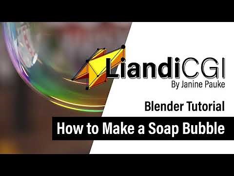How to Make a Soap Bubble - Blender Tutorial