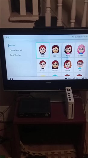 My Mii friends 👾 #miicharacters #nintendo #miichannel