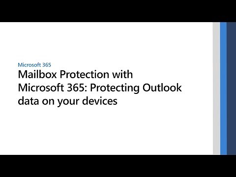 Protecting Outlook data on your devices