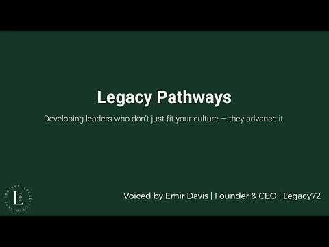 Legacy Pathways Demo 1080p