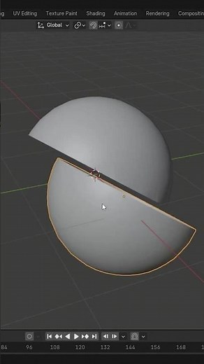 How to cut through object using bisect tool in Blender