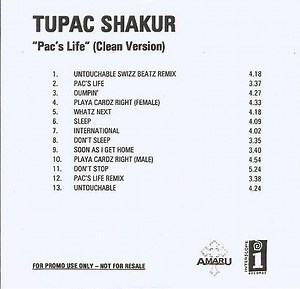 2pac - Pac's Life