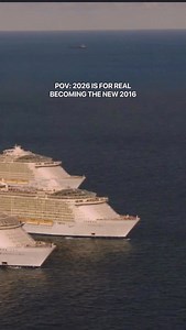 Royal Caribbean’s 2026 is truly the new 2016, with a new iconic ship trio at sea. 😏⚓️ 💬 Oasis Class nostalgia or Icon Class energy, which ship class would you pick? Let me know in the comments! Follow @loyal.to.royal for more! | Loyal to Royal