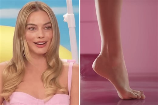 Margot Robbie Is “Really Flattered” by All of the Attention She Gets From Foot Fetishists: “I Don’t Feel Weird About It”
