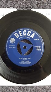 Terry Dene - Who, Baby Who