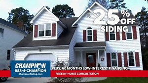 Champion Windows TV Spot, 'Siding: Enhance Your Curb Appeal'