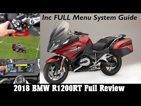 2018 BMW R1200RT LE Full Review including guide to the whole menu system