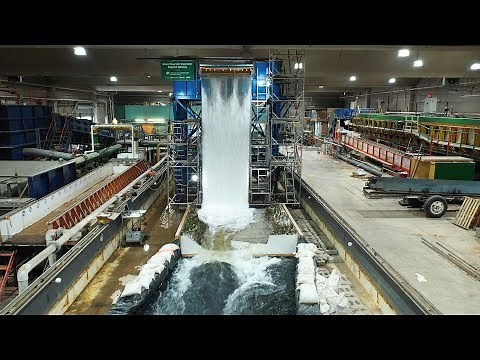 Testing Gross Dam's new spillway at CSU