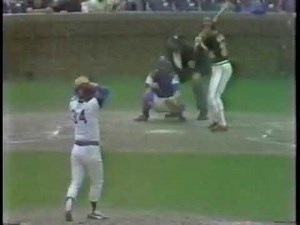 MLB 1981 08 23 81 Giants at Cubs