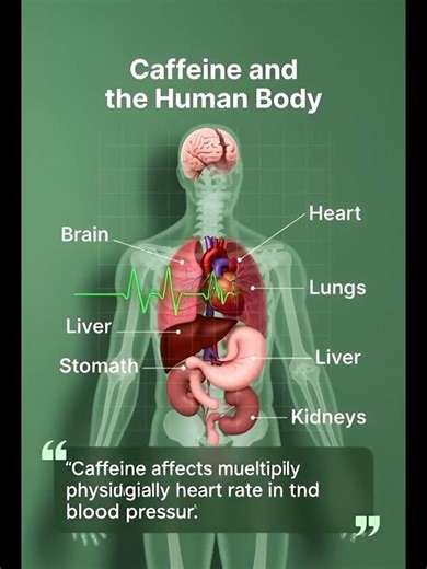 The Ugly Truth About Coffee’s Effects on Your Body ☕ #facts #bodyparts #shorts