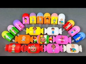 💕 Cocomelon Rainbow Clay Galaxy! Soft Slime & Cute Fun with JJ, TomTom, YoYo & Cody 🌈