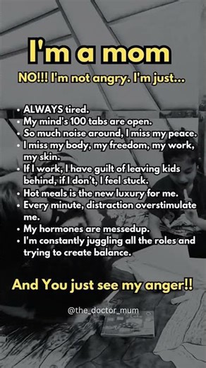 Why Moms Aren’t Angry — Just Tired and Doing It All!